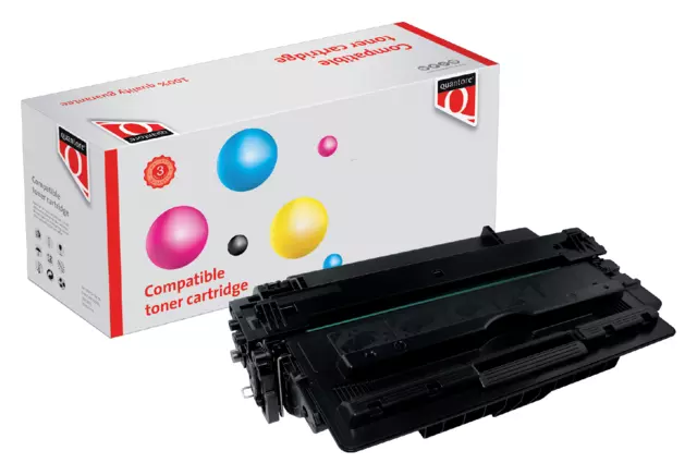 Een Tonercartridge Quantore alternatief tbv HP CF214A 14A zwart koop je bij De Angelot