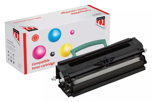 Een Tonercartridge Quantore alternatief tbv Lexmark E250A11E zwart koop je bij Klik Office BV