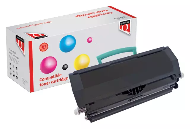 Tonercartridge Quantore alternatief tbv Lexmark E360H11E zwart