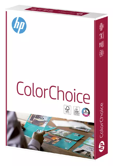 Een Kleurenlaserpapier HP Color Choice A4 160gr wit 250vel koop je bij Kantoorvakhandel van der Heijde