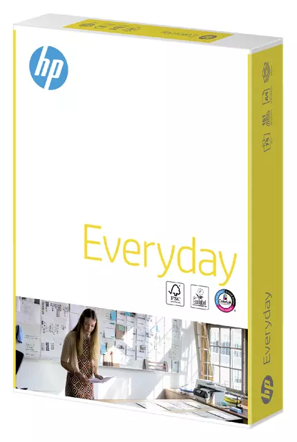 Een Kopieerpapier HP Everyday A4 75gr wit 500vel koop je bij Goedkope Kantoorbenodigdheden
