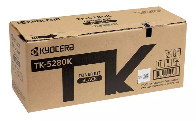 Een Toner Kyocera TK-5280K zwart koop je bij Totaal Kantoor Goeree