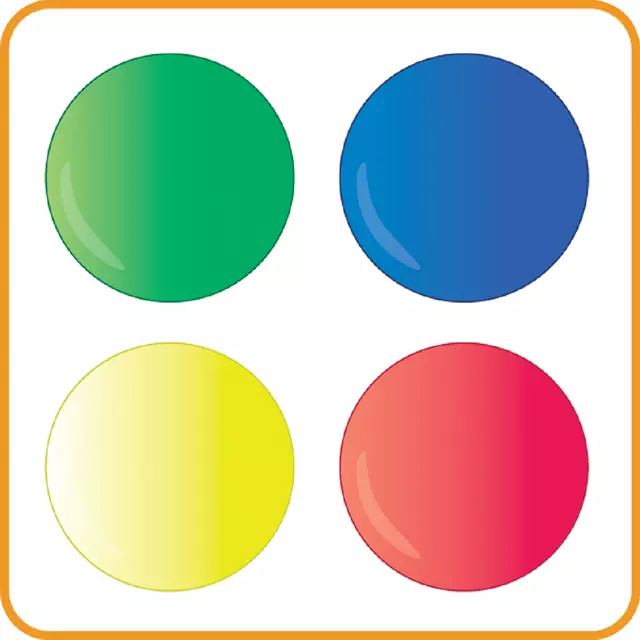 Een Vingerverf Maped Color'Peps My First set á 4 kleuren koop je bij Van Hoye Kantoor BV