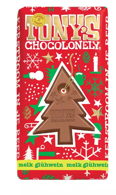 Een Chocolade Tony's Chocolonely melk Glühwein 180gr koop je bij KantoorProfi België BV