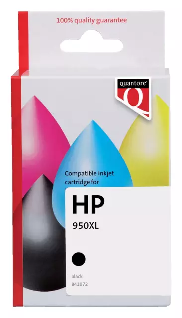 Een Inktcartridge Quantore alternatief tbv HP CN045AE 950XL zwart koop je bij MegaOffice