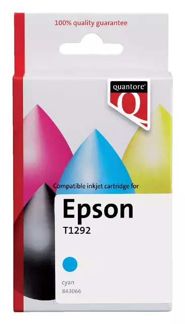 Een Inktcartridge Quantore alternatief tbv Epson T129240 blauw koop je bij Klik Office BV