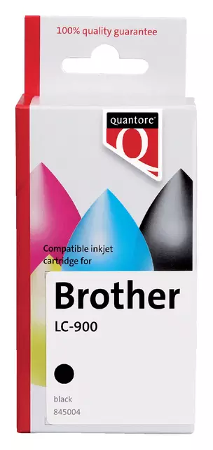 Een Inktcartridge Quantore alternatief tbv Brother LC-900 zwart koop je bij Klik Office BV