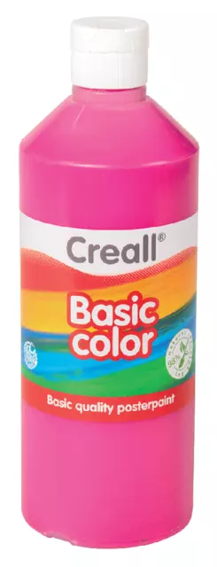 Een Plakkaatverf Creall basic cyclaam 500ml koop je bij Van Hoye Kantoor BV