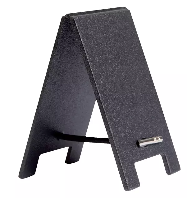 Een Krijtbord securit mini tafel set 5 stuks zwart koop je bij EconOffice
