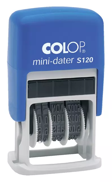 Een Datumstempel Colop S120 mini-dater 4mm frans koop je bij KantoorProfi België BV