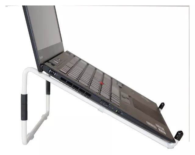 Een Ergonomische laptopstandaard R-Go Tools Travel koop je bij Totaal Kantoor Goeree