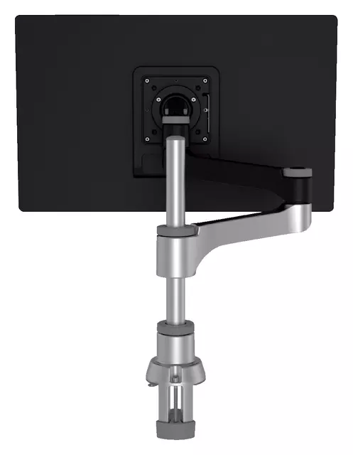 Een Monitorarm R-Go-Tools Zepher 4 voor 1 scherm zwart- zilver koop je bij Totaal Kantoor Goeree