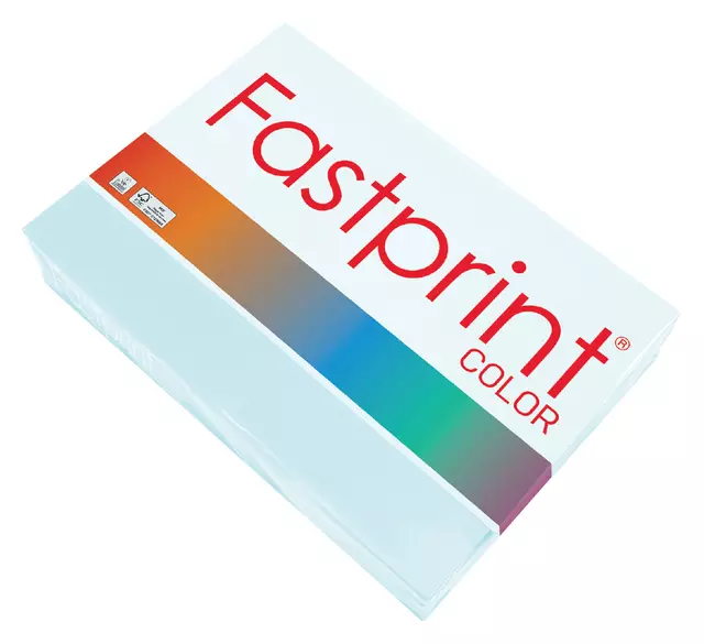 Een Kopieerpapier Fastprint A4 160gr lichtblauw 250vel koop je bij MV Kantoortechniek B.V.