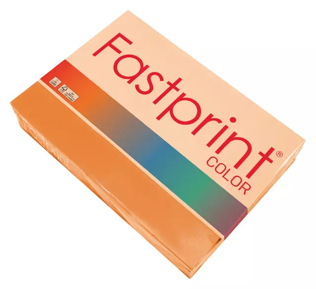 Een Kopieerpapier Fastprint A4 120gr oranje 250vel koop je bij KantoorProfi België BV
