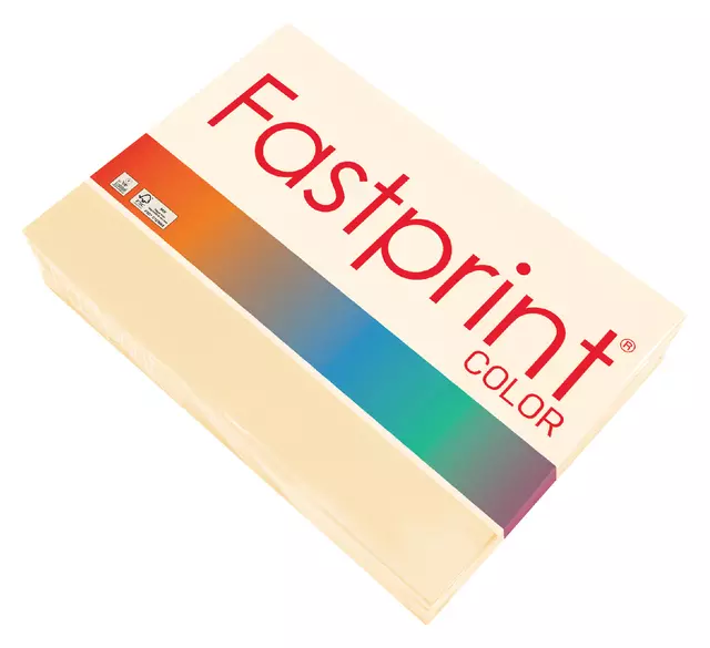 Een Kopieerpapier Fastprint A4 160gr creme 250vel koop je bij KantoorProfi België BV