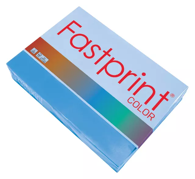 Een Kopieerpapier Fastprint A4 160gr diepblauw 250vel koop je bij Totaal Kantoor Goeree