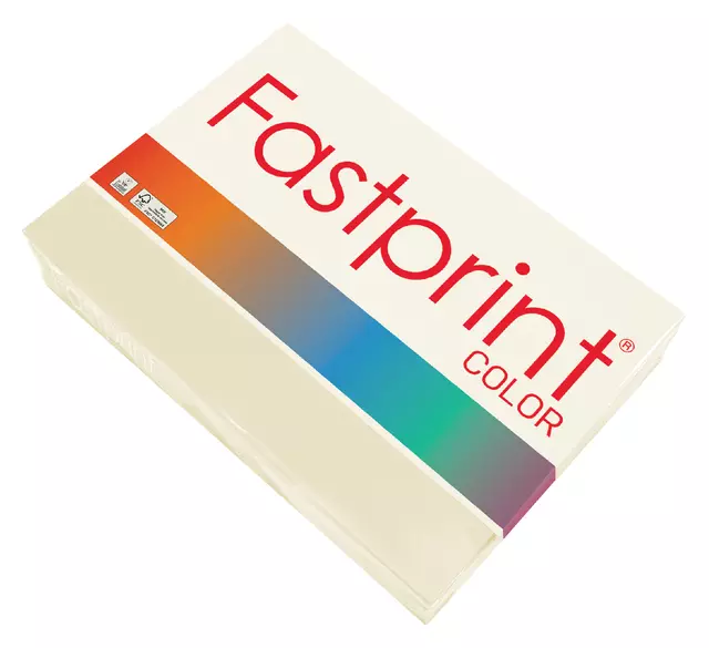 Een Kopieerpapier Fastprint A4 80gr roomwit 500vel koop je bij KantoorProfi België BV