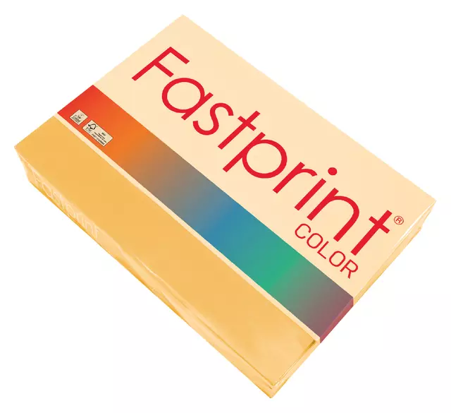 Een Kopieerpapier Fastprint A4 80gr goudgeel 500vel koop je bij KantoorProfi België BV