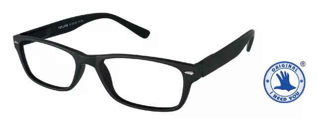 Een Leesbril I Need You +1.00 dpt Feeling zwart koop je bij Van Hoye Kantoor BV