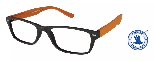 Een Leesbril I Need You +1.50 dpt Feeling bruin-oranje koop je bij Van Hoye Kantoor BV