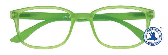 Een Leesbril I Need You +1.00 dtp Regenboog groen koop je bij KantoorProfi België BV