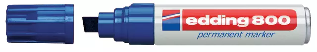 Een Viltstift edding 800 schuin 4-12mm blauw koop je bij KantoorProfi België BV