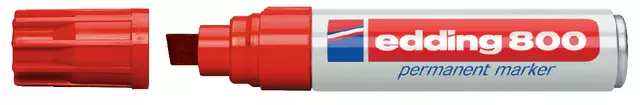 Een Viltstift edding 800 schuin 4-12mm rood koop je bij KantoorProfi België BV