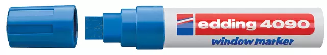 Een Krijtstift edding 4090 window schuin 4-15mm blauw blister à 1 stuk koop je bij MV Kantoortechniek B.V.
