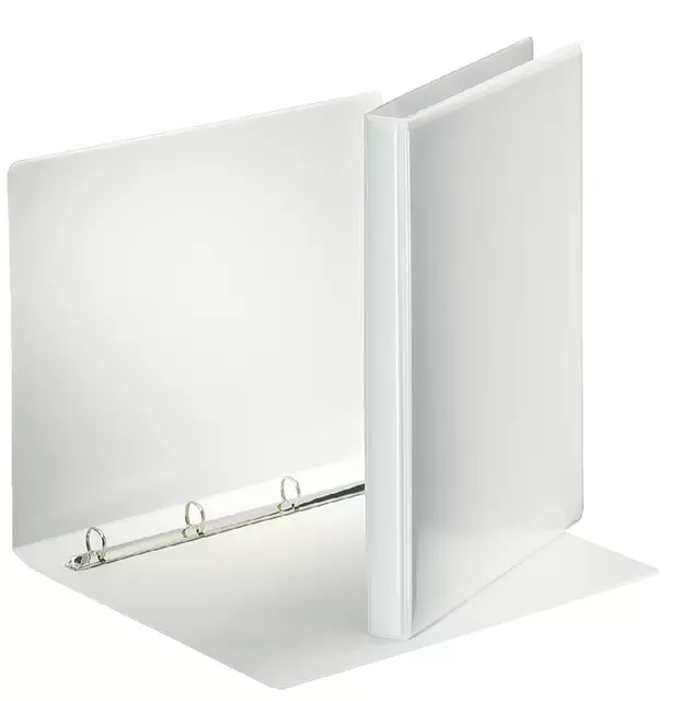 Een Presentatieringband Esselte Deluxe A4 4-rings D-mech 20mm wit koop je bij EconOffice