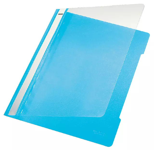 Een Snelhechter Leitz Standaard A4 gerecycled PP lichtblauw koop je bij Van Leeuwen Boeken- en kantoorartikelen