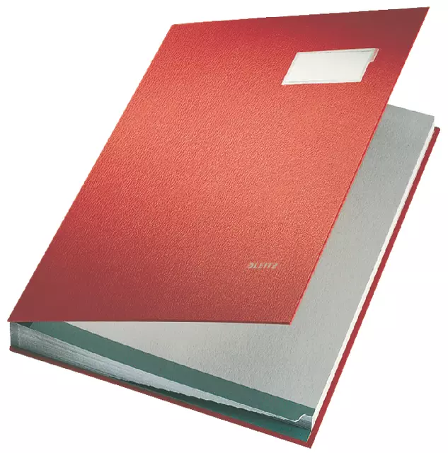 Een Vloeiboek Leitz 5700 rood koop je bij EconOffice