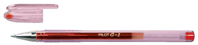 Een Gelschrijver PILOT G-1 fijn rood koop je bij Van Hoye Kantoor BV