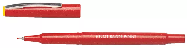 Een Fineliner PILOT Razor Point fijn rood koop je bij KantoorProfi België BV