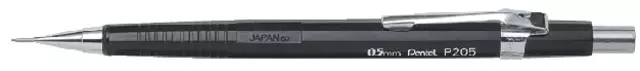 Een Vulpotlood Pentel P205 HB 0.5mm zwart koop je bij Van Leeuwen Boeken- en kantoorartikelen