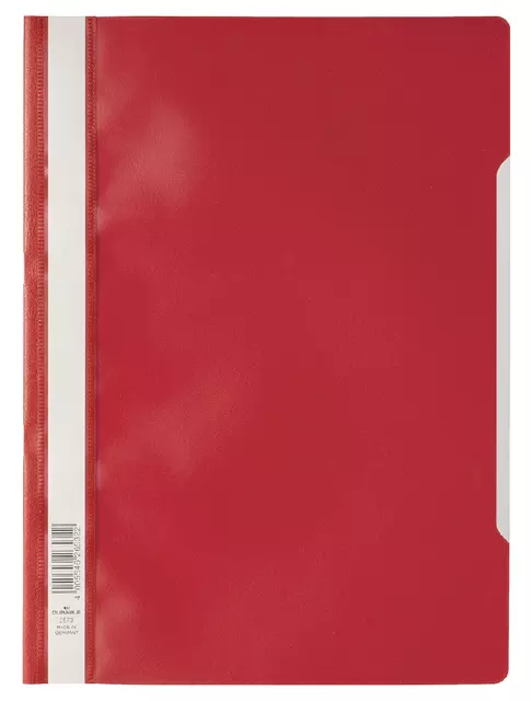 Een Snelhechter Durable A4 PP rood koop je bij EconOffice