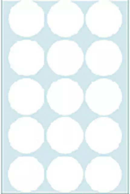 Een Etiket HERMA 2270 rond 32mm wit 480stuks koop je bij Van Leeuwen Boeken- en kantoorartikelen