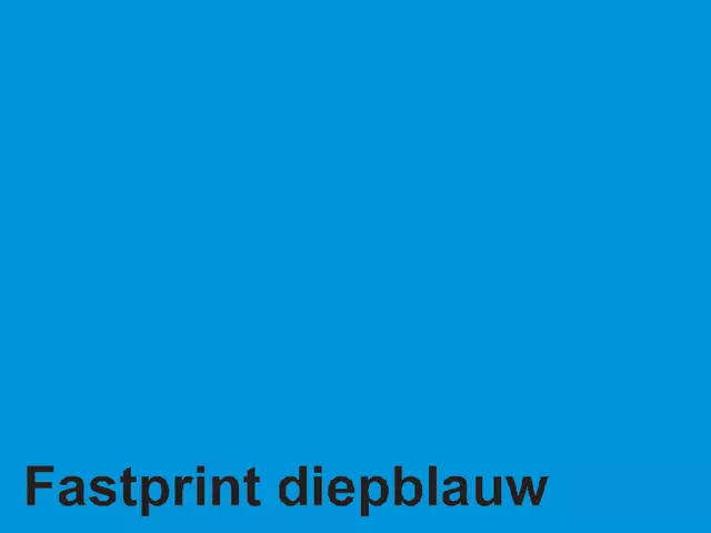Een Kopieerpapier Fastprint A4 120gr diepblauw 100vel koop je bij Van Leeuwen Boeken- en kantoorartikelen