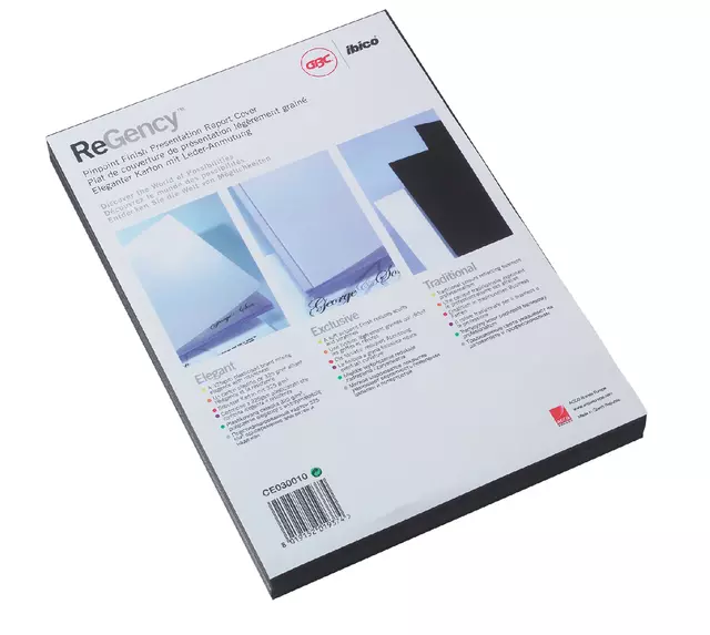 Een Voorblad GBC A4 chromo karton 250gr wit 100stuks koop je bij EconOffice
