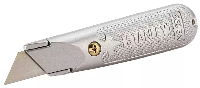 Een Stanley mes traditioneel inclusief 3 mesjes en kap koop je bij MV Kantoortechniek B.V.