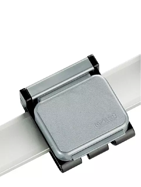 Een Klemboy MAUL 62630 magnetisch verschuifbaar grijs koop je bij L&N Partners voor Partners B.V.