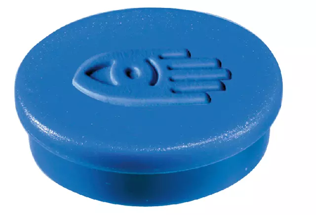 Een Magneet Legamaster 35mm super 2500gr blauw 2stuks koop je bij EconOffice