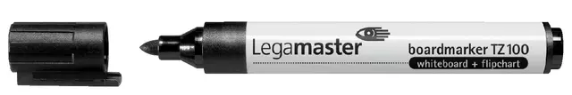 Een Viltstift Legamaster TZ 100 whiteboard rond 1.5-3mm zwart koop je bij EconOffice