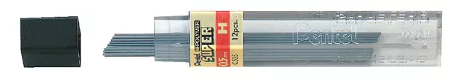 Een Potloodstift Pentel H 0.5mm zwart koker à 12 stuks koop je bij KantoorProfi België BV