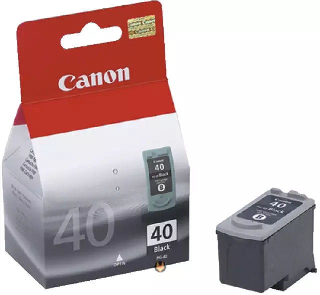 Een Inktcartridge Canon PG-40 zwart koop je bij Van Hoye Kantoor BV