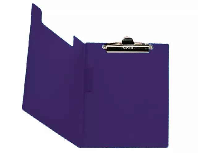 Een Klembordmap Bantex met klem en penlus donkerblauw koop je bij MV Kantoortechniek B.V.