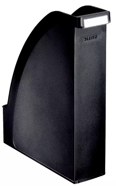 Een Tijdschriftencassette Leitz Plus A4 zwart koop je bij Van Leeuwen Boeken- en kantoorartikelen
