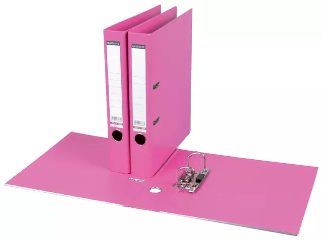 Een Ordner Quantore A4 50mm PP roze koop je bij Goedkope Kantoorbenodigdheden