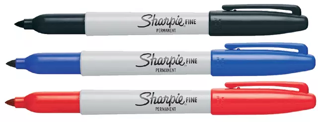 Een Viltstift Sharpie rond fijn blauw koop je bij EconOffice