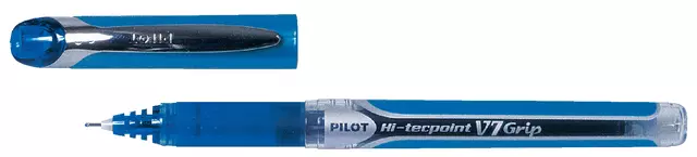 Een Rollerpen PILOT Hi-Tecpoint Grip V7 medium blauw koop je bij EconOffice