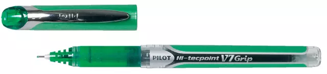 Rollerpen PILOT Hi-Tecpoint Grip V7 medium groen